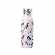 Vattenflaska Metal Vintage Birds